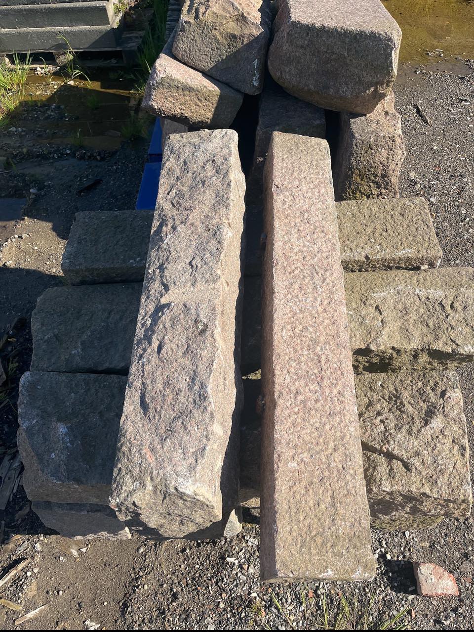 Granit trappetrin 1.500 kr pr stk