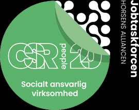 Socialt ansvarlig virksomhed - logo
